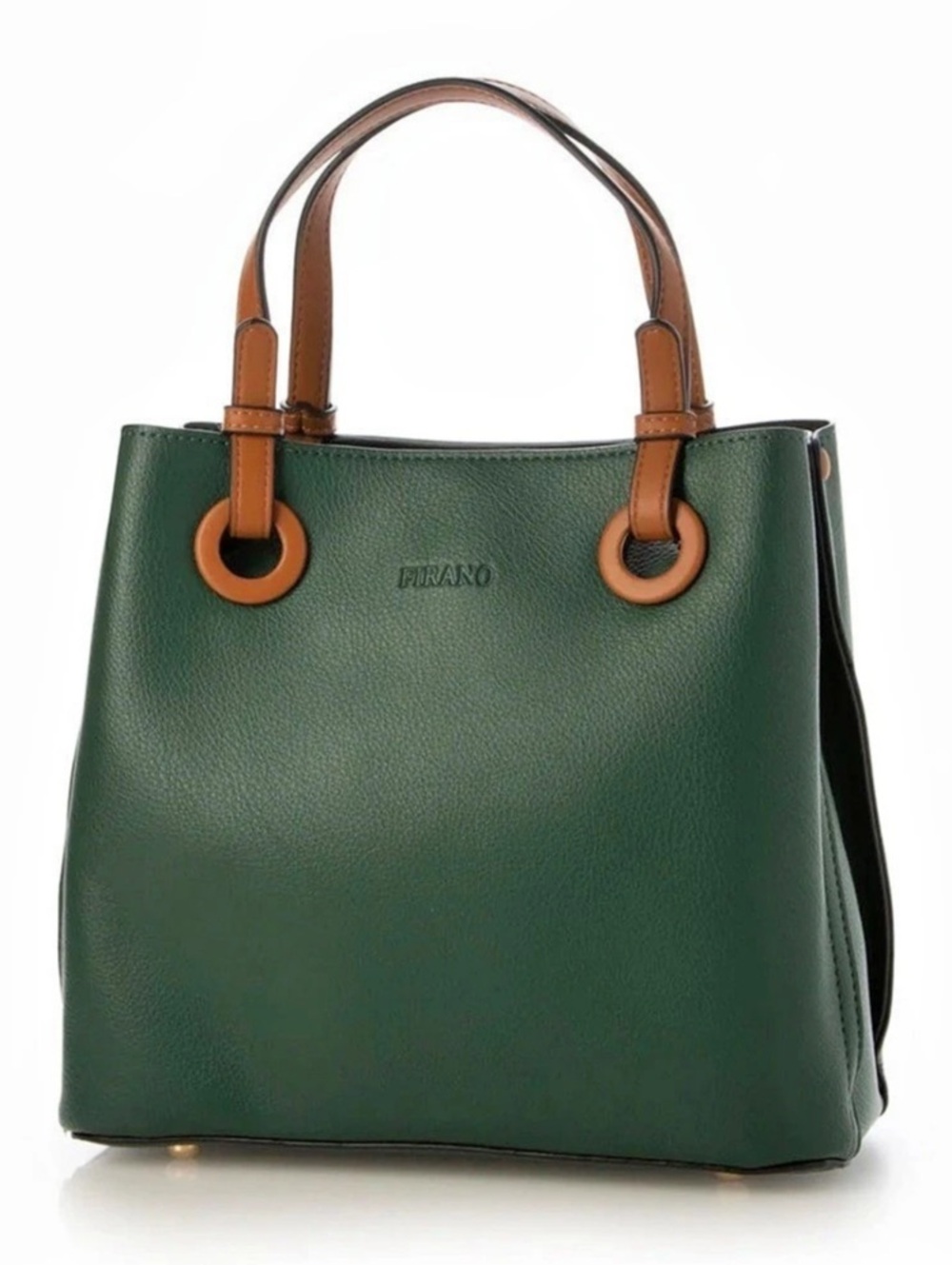 Firano Green & Brown Tote